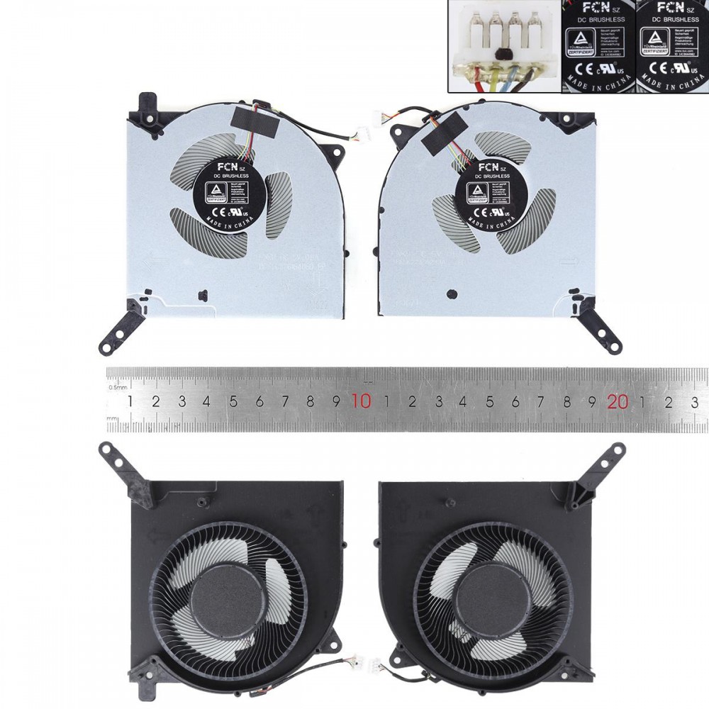 Ventilateur De Remplacement Pour Lenovo Legion 5 Pro / R9000P / Y9000P 2021 – Refroidissement CPU+GPU